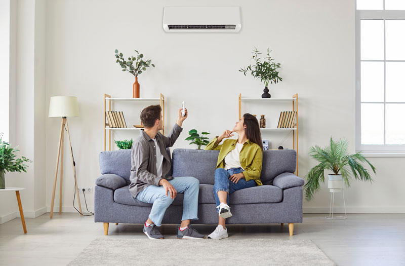 Aircon in living room